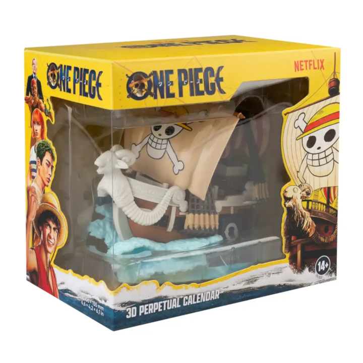 Calendario Perpetuo 3D Going Merry One Piece