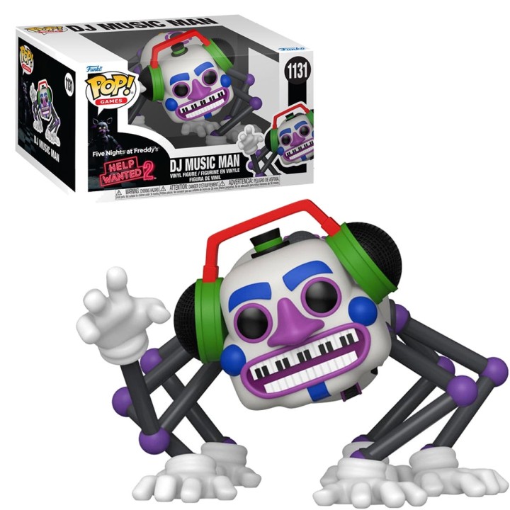 Funko Pop Dj Music Man 1131 Five Nights at Freddys Help Wanted 02