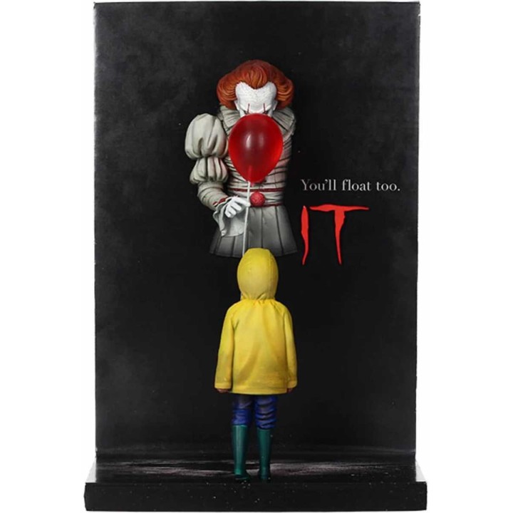 Pennywise y George It Chapter One Movie Poster Figure