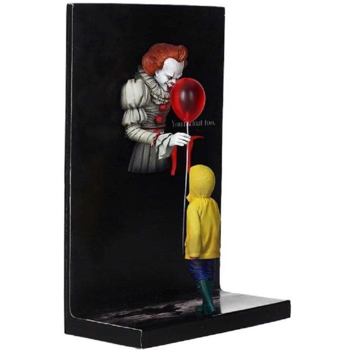 Pennywise y George It Chapter One Movie Poster Figure