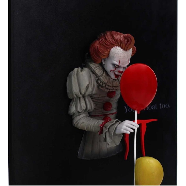 Pennywise y George It Chapter One Movie Poster Figure