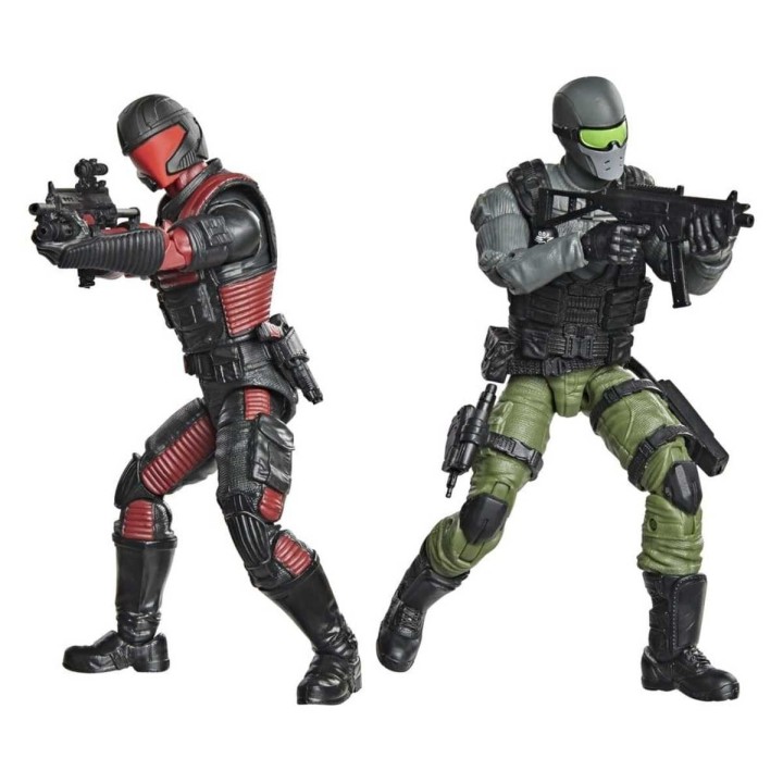 Snake Eyes & Varmint ATV vs. Stealth Viper & Cobra Stealth Flight Pod GI JOE Classified Series