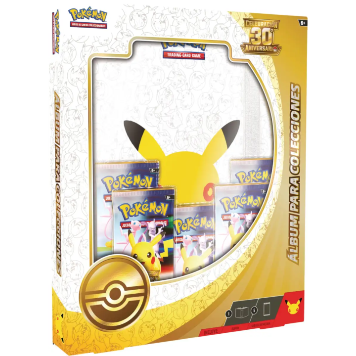 Binder Collection 30th Aniversario Pokemon Castellano