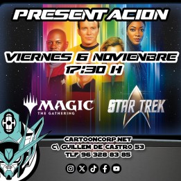 Domingo Mañana Evento de Presentación Star Trek Magic The Gathering (Castellano) - MTG STRTRK
