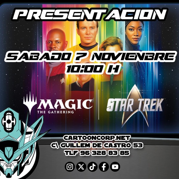 Sábado Mañana Evento de Presentación Star Trek Magic The Gathering (Castellano) - MTG STRTRK