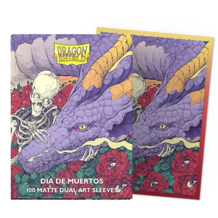Fundas Standard Matte Dual Art Dia De Muertos 2026 (100 Unidades)