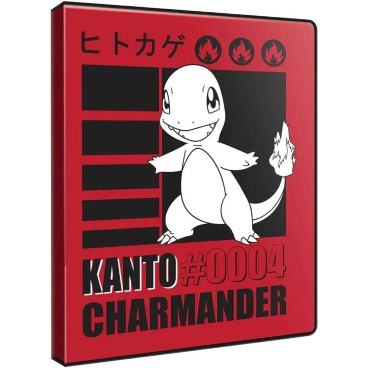 4 Pocket Portfolio Charmander Kanto Pokemon TCG Ultra Pro