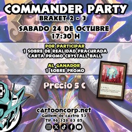 Commander Party Sabado 24 Noviembre - Torneo TRC