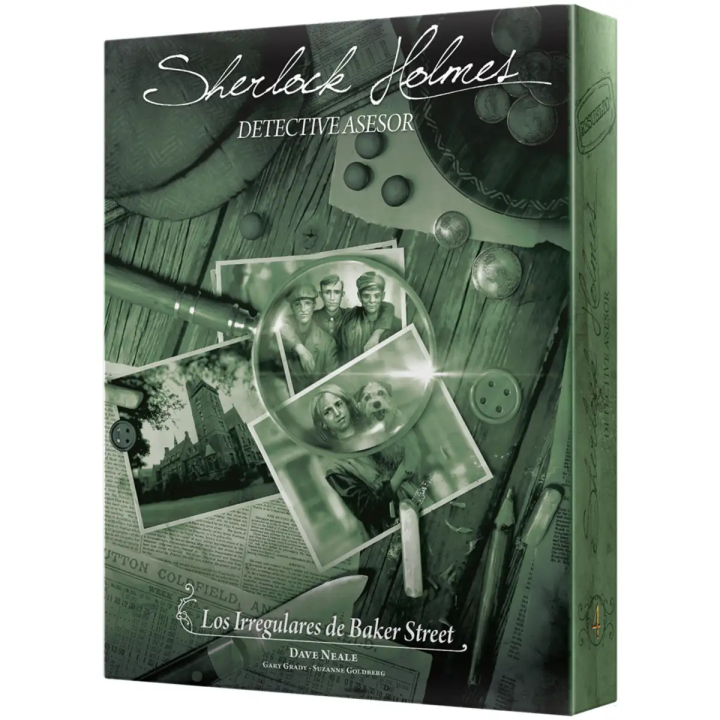 Sherlock Holmes Detective Asesor Los Irregulares de Baker Street