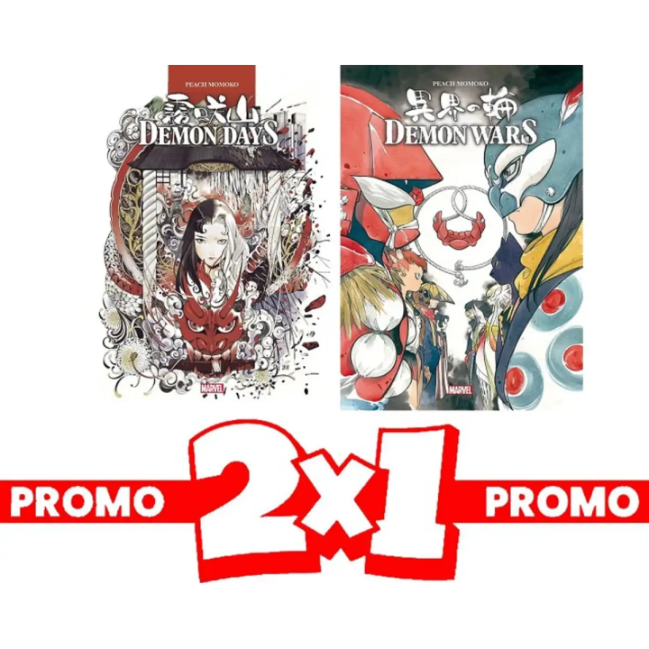 Pack 2x1 Demon Days y Demon Wars