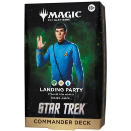 Landing Party Commander Deck Star Trek Magic The Gathering (Inglés) - MTG STRTRK