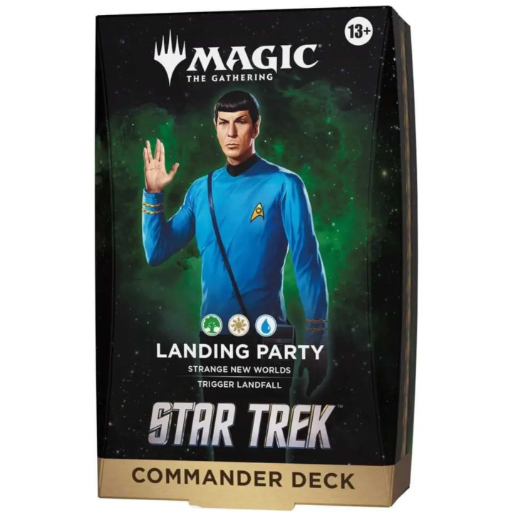 Landing Party Commander Deck Star Trek Magic The Gathering (Inglés) - MTG STRTRK
