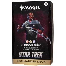 Klingon Fury Commander Deck Star Trek Magic The Gathering (Inglés) - MTG STRTRK