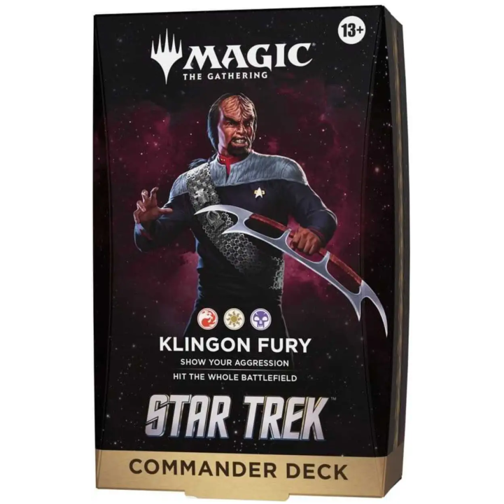 Klingon Fury Commander Deck Star Trek Magic The Gathering (Inglés) - MTG STRTRK