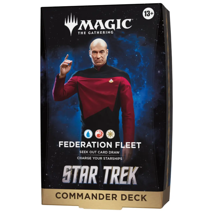 Federation Fleet Commander Deck Star Trek Magic The Gathering (Inglés) - MTG STRTRK