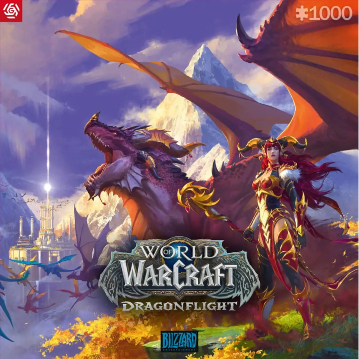 Puzzle World of Warcraft Gaming Dragonflight Alexstrasza 1000 piezas