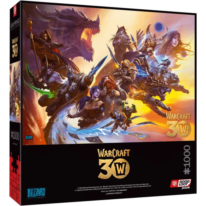 Puzzle World of Warcraft 30th Anniversary 1000 piezas