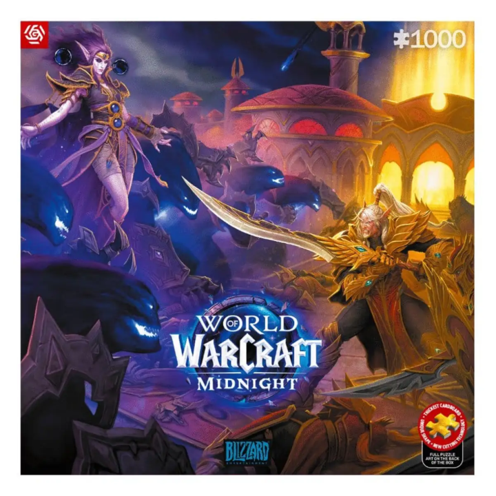 Puzzle World of Warcraft Midnight Against the Void 1000 piezas
