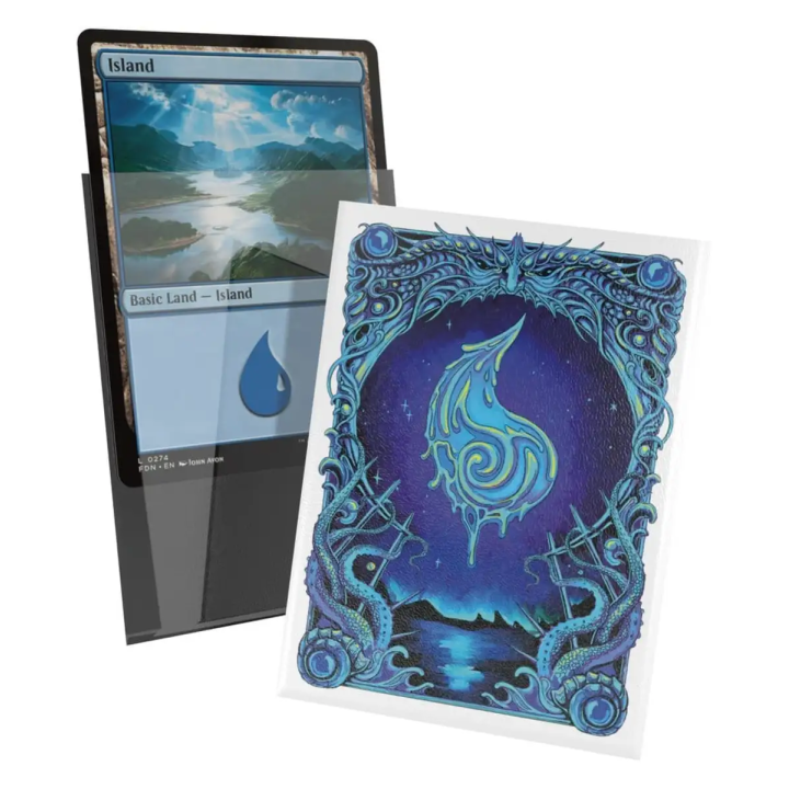 Art Sleeves Mana Token Island Magic The Gathering Ultimate Guard