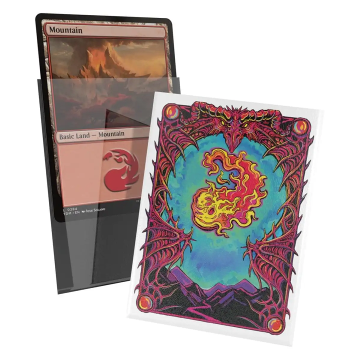 Art Sleeves Mana Token Mountain Magic The Gathering Ultimate Guard