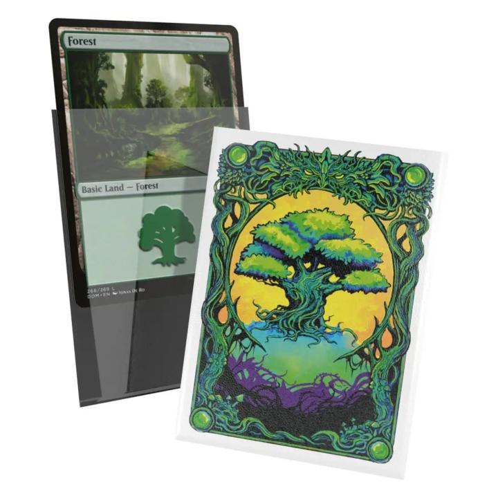 Art Sleeves Mana Token Forest Magic The Gathering Ultimate Guard